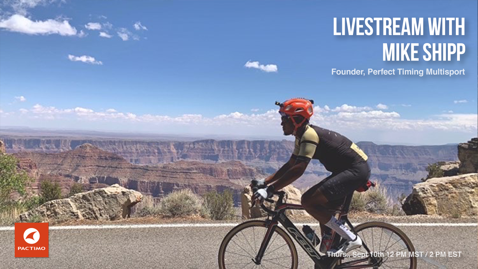 Livestream Replay Mike Shipp, Perfect Timing Multisport Podcast