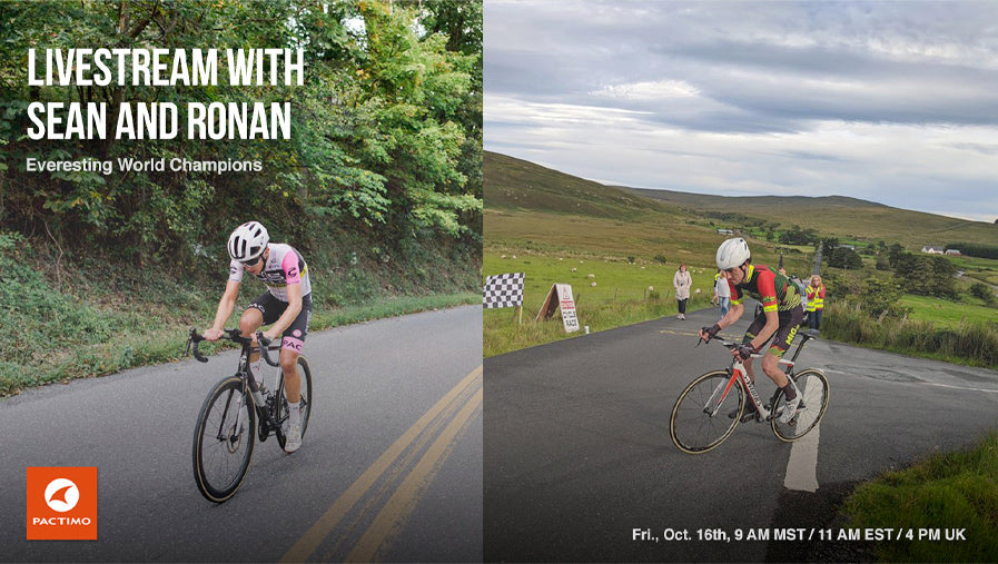 LIVESTREAM REPLAY: Sean Gardner & Ronan McLaughlin, Everesting Record Holders