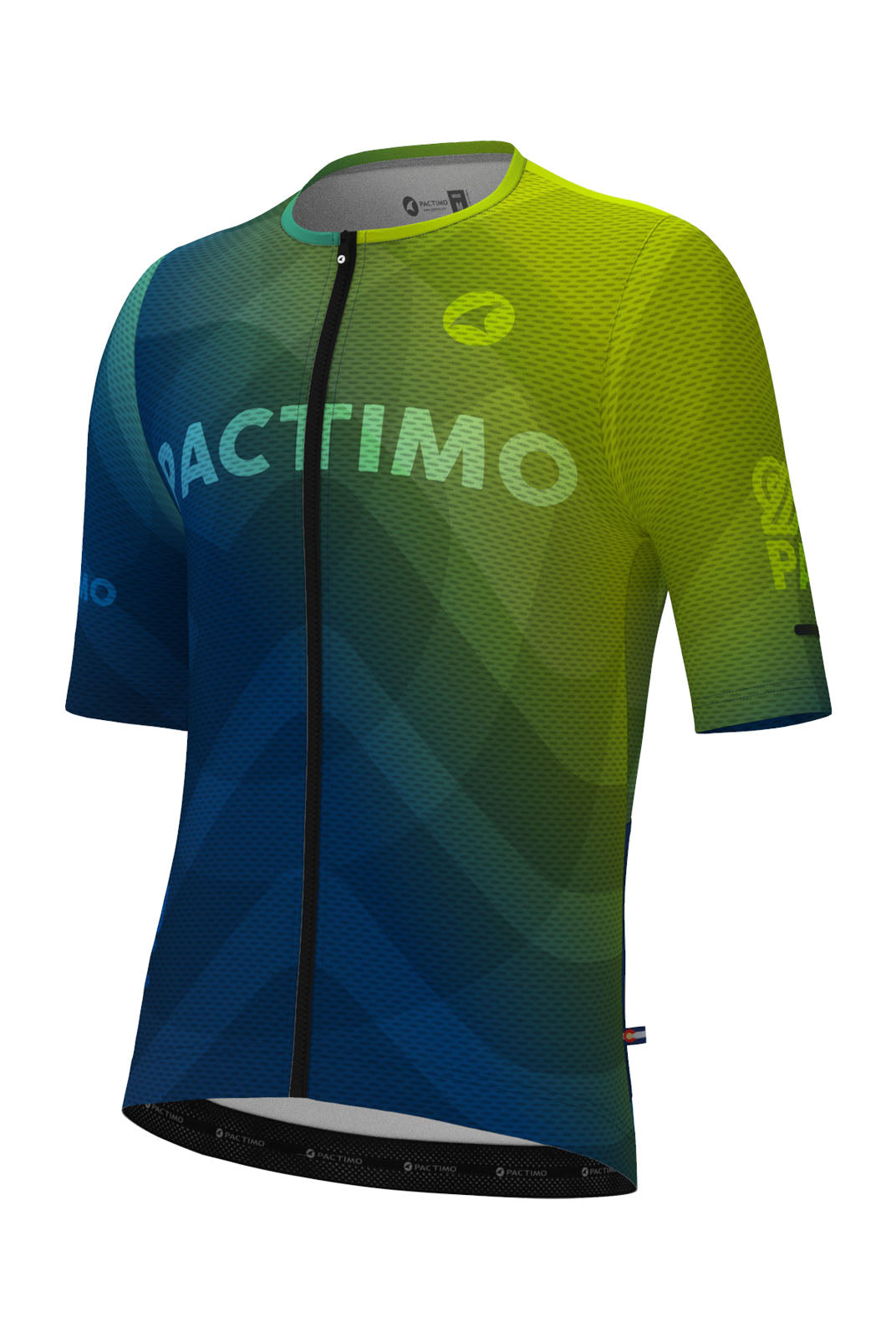 Men's PAC Summit Aero Mesh Cycling Jersey - Cool Fade Front View