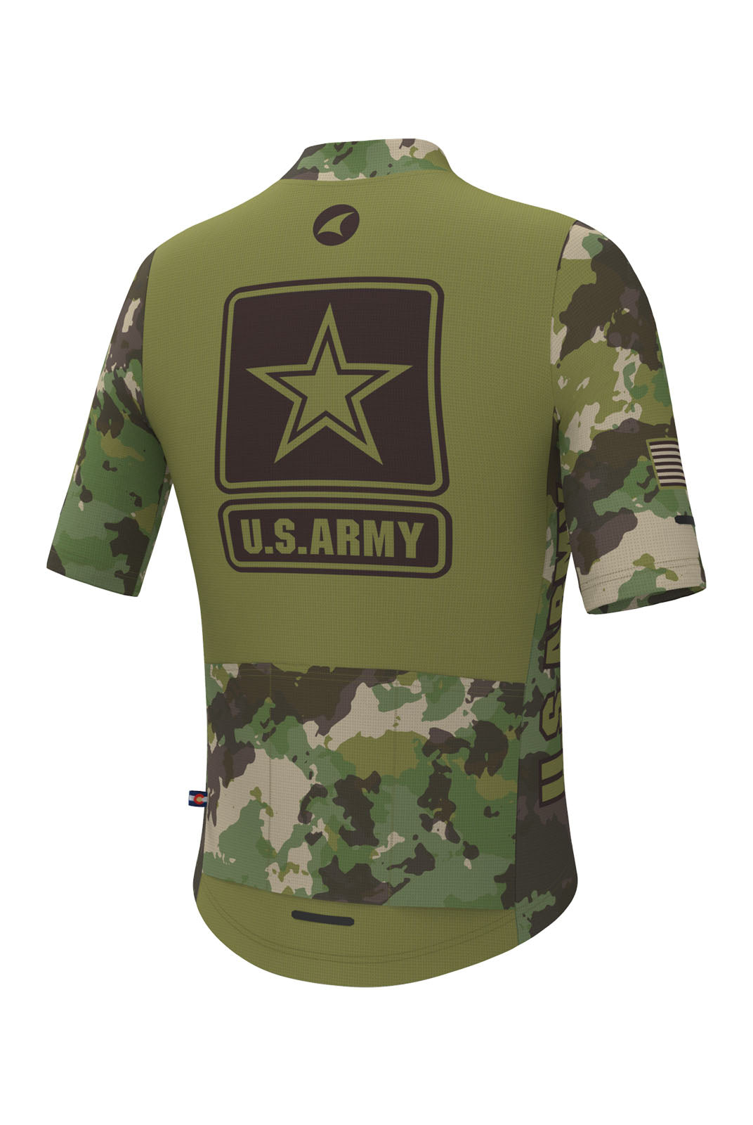 Women's US Army Aero Cycling Jersey - Back View