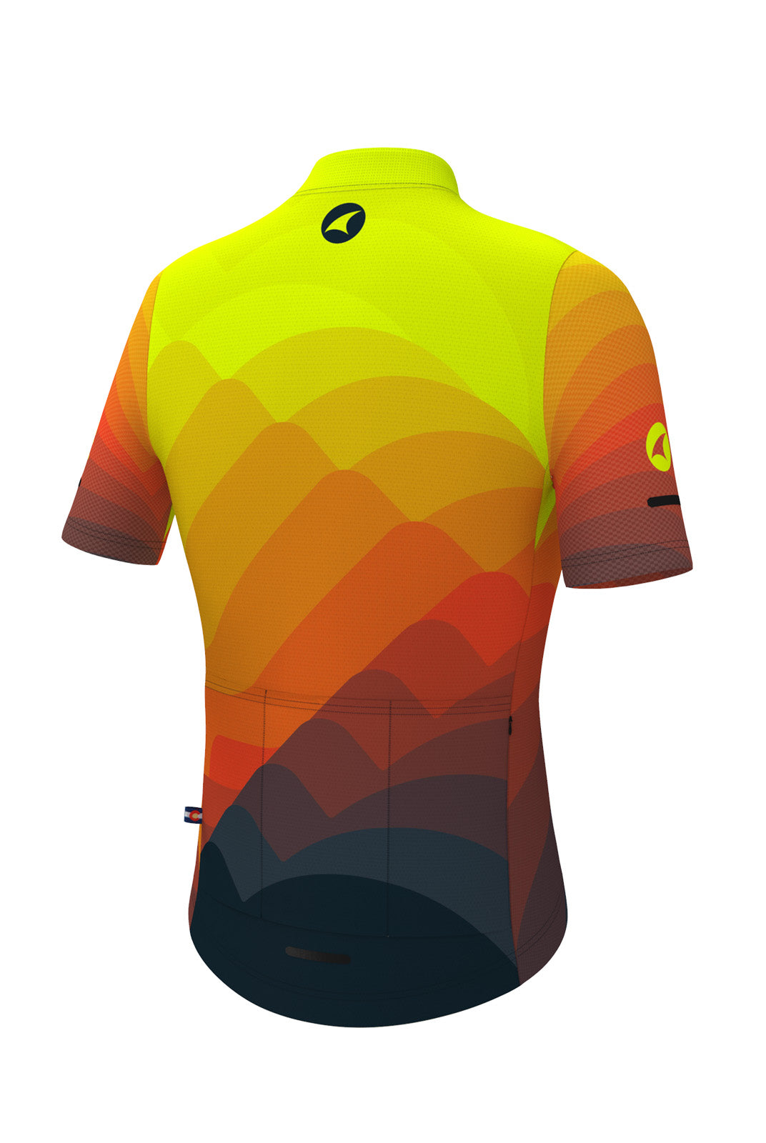Women's PAC Ascent Cycling Jersey - Daybreak Back