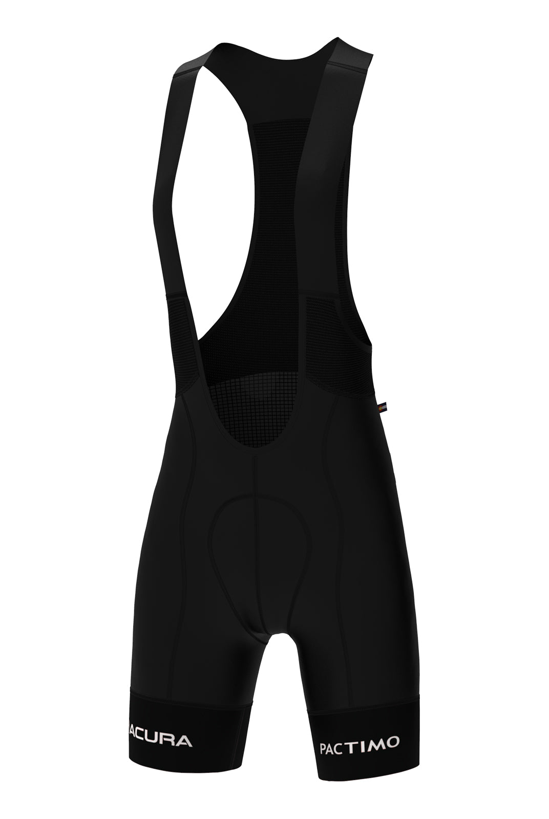 Women's Human Powered Health Long Length Cycling Bibs - Ascent Front View