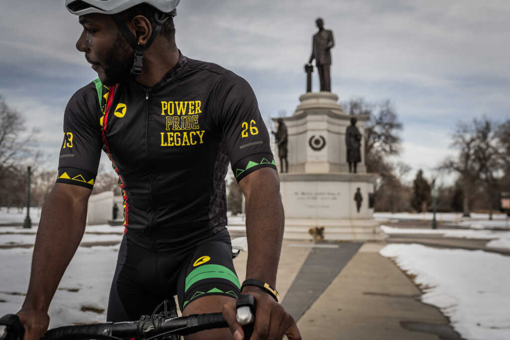 Josh Hartman by the MLK Jr Memorial in Denver