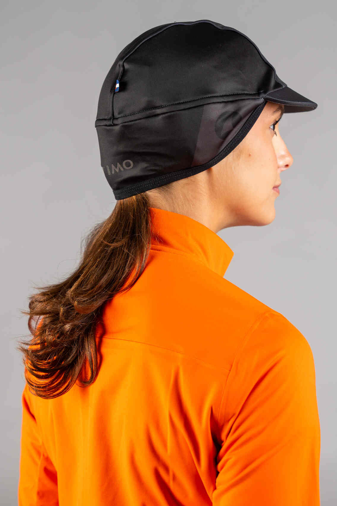 Black Storm Thermal Cycling Cap - Back View