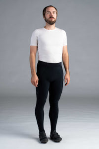 Men's Thermal Cycling Tights without Chamois - Front View