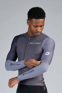 Gray Cycling Sun Sleeves