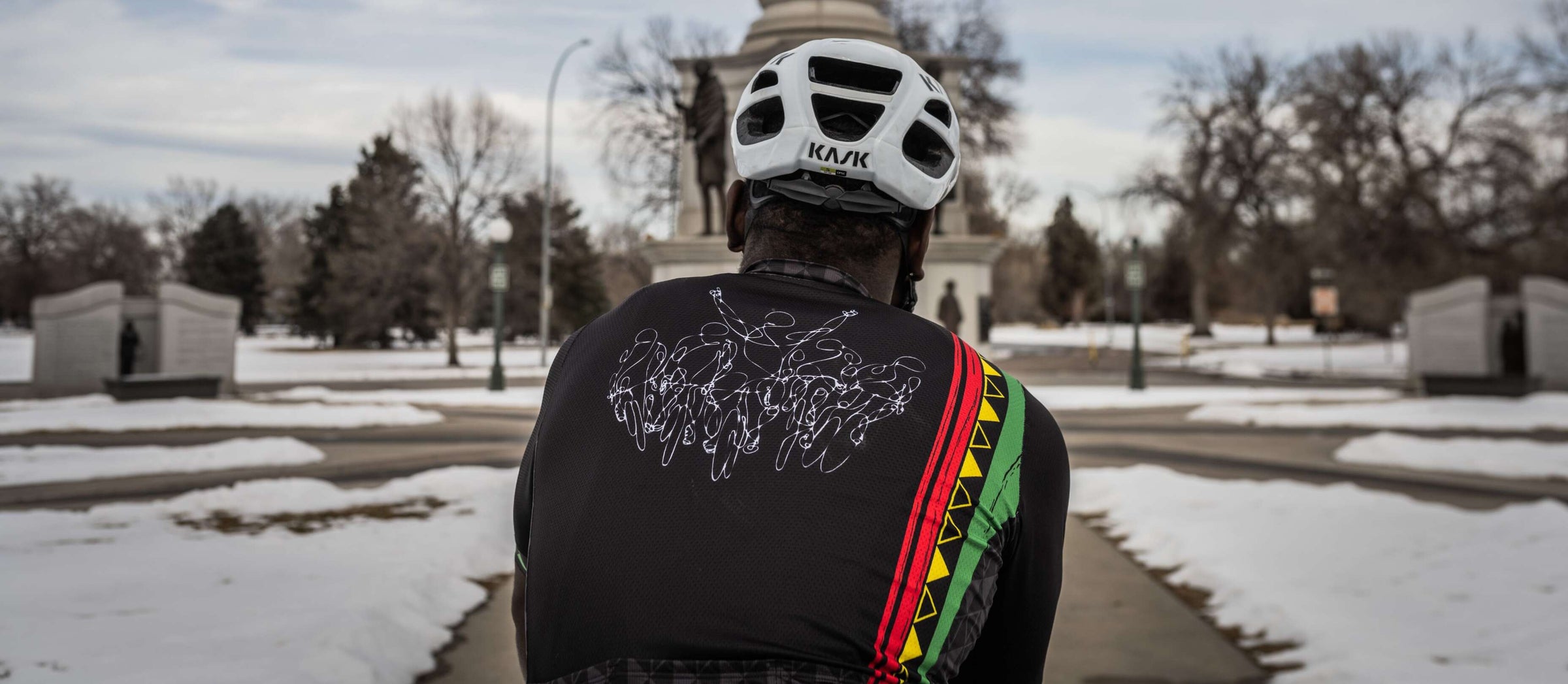 Josh Hartman at the MLK Jr Memorial in Denver
