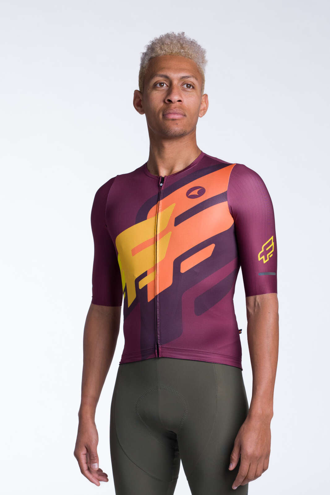 Men's Flyte Jersey - Yaw Mulberry / Aero / S