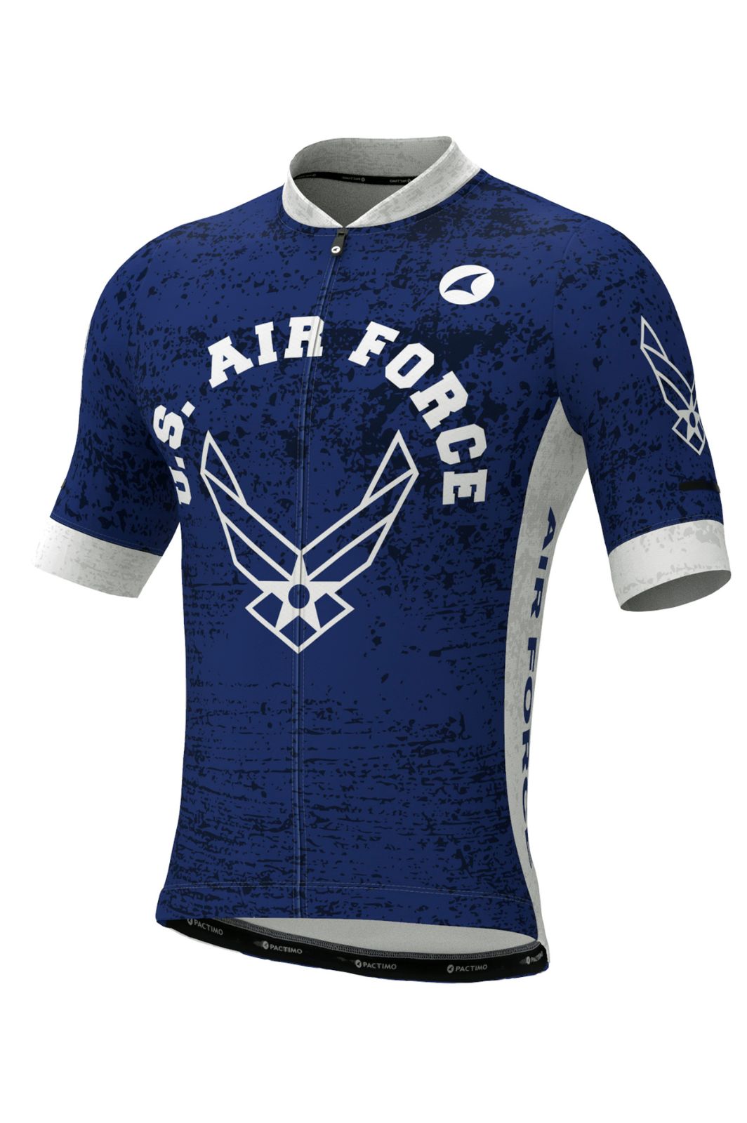 Men's US Air Force Cycling Jersey | Military Jerseys | Pactimo Navy / Aero / XL