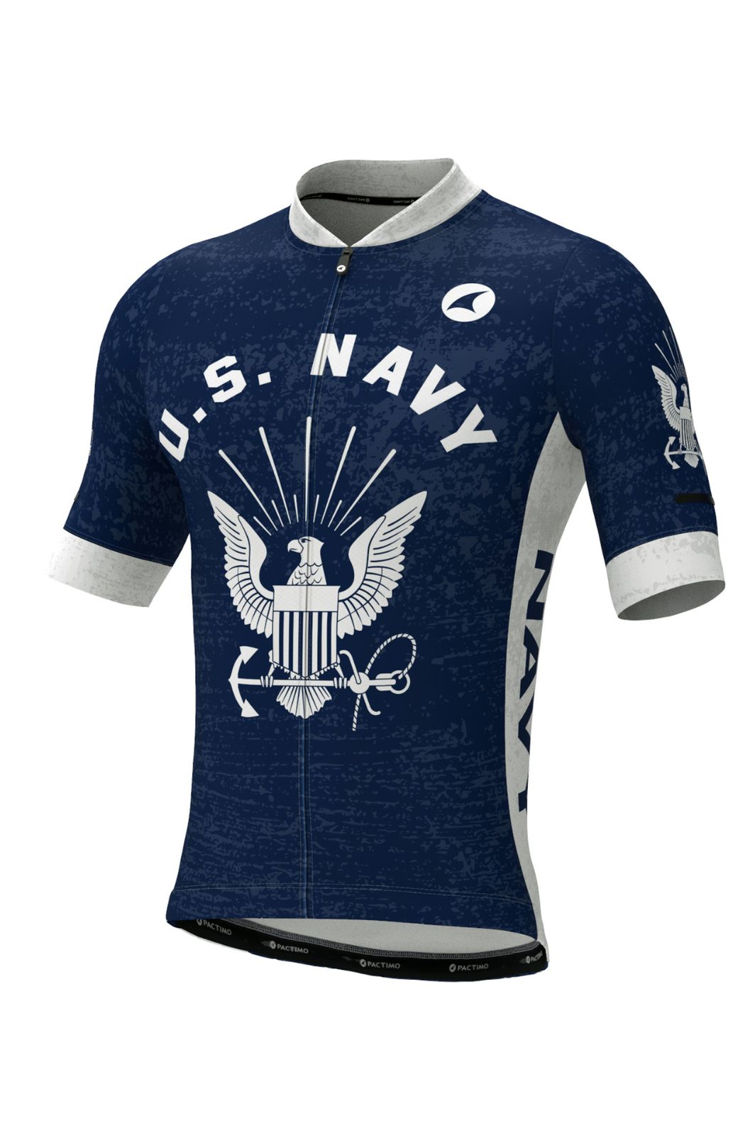 Men's US Navy Aero Cycling Jersey | USA Military | Pactimo Navy / Aero / S
