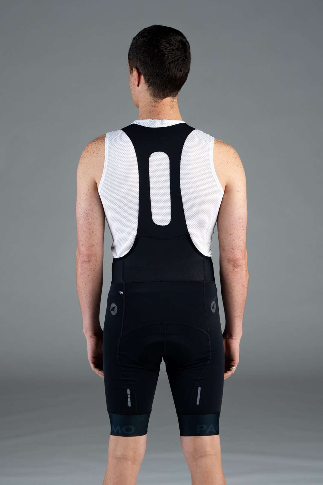 Men's Ascent Vector Pro Cycling Bibs - Back View