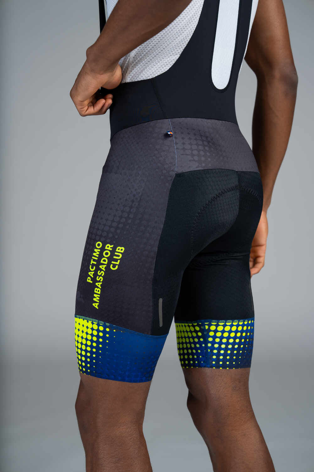 Men's PAC Summit Raptor Bibs - Azure Left View