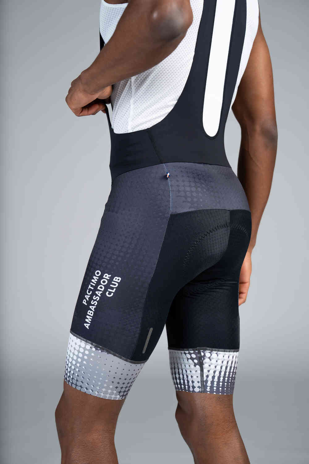 Men's PAC Summit Raptor Bibs - Granite Left Side