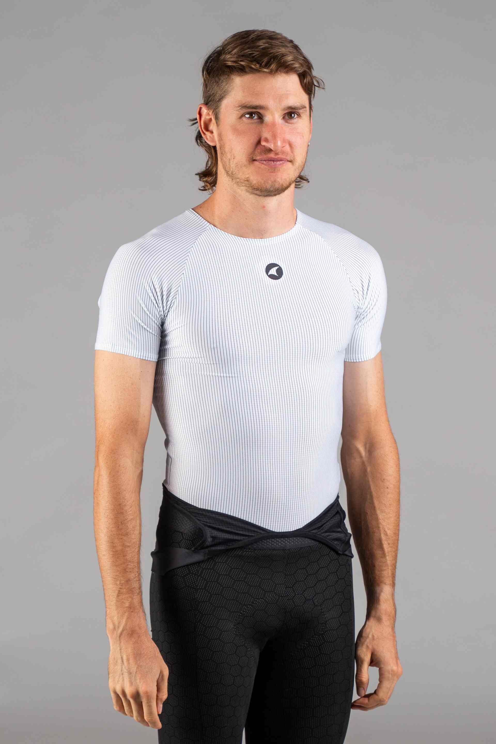 Men s Short Sleeve Cycling Base Layer Moisture Wicking Pactimo