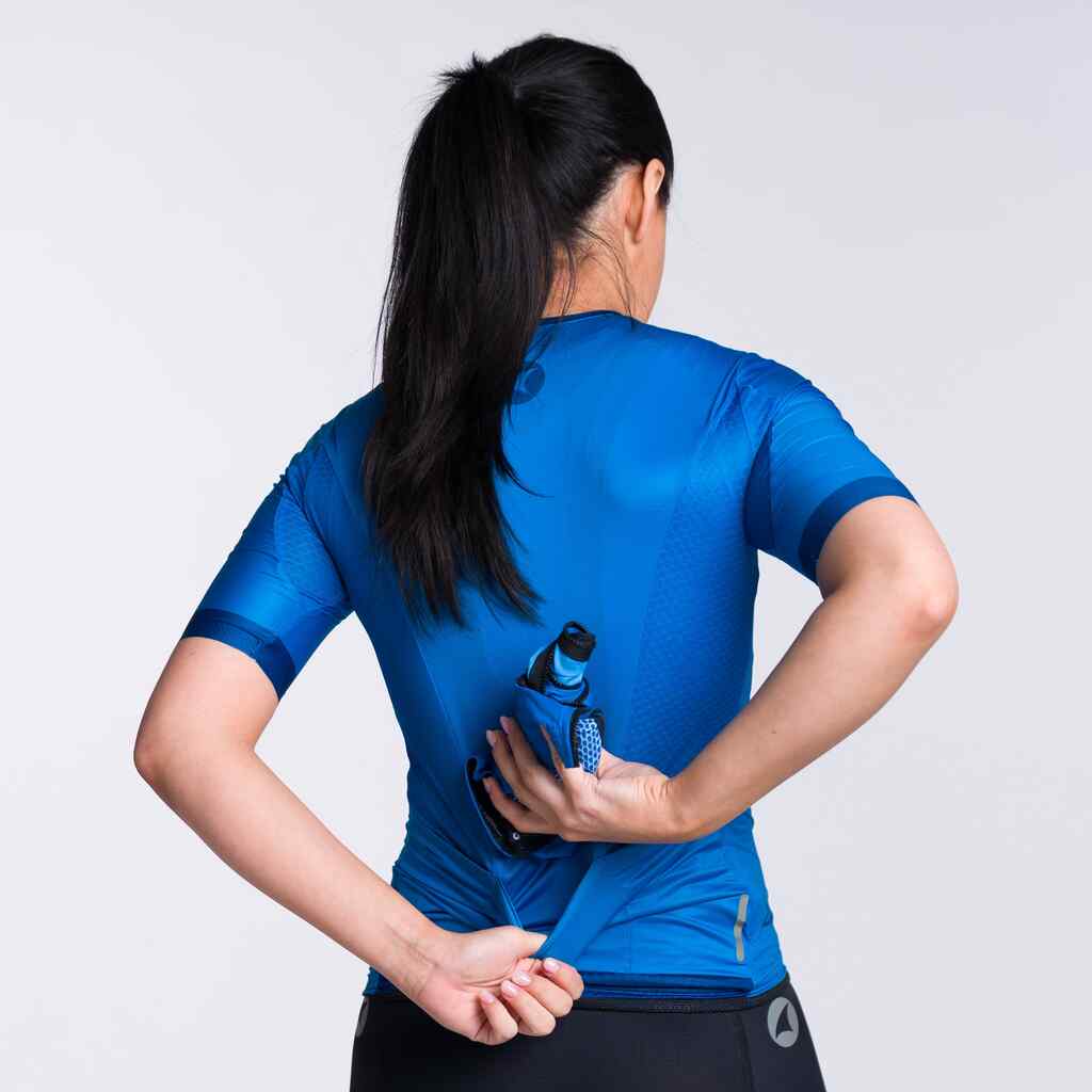 Divide Cycling Wind Vest Packed in Back Jersey Pocket