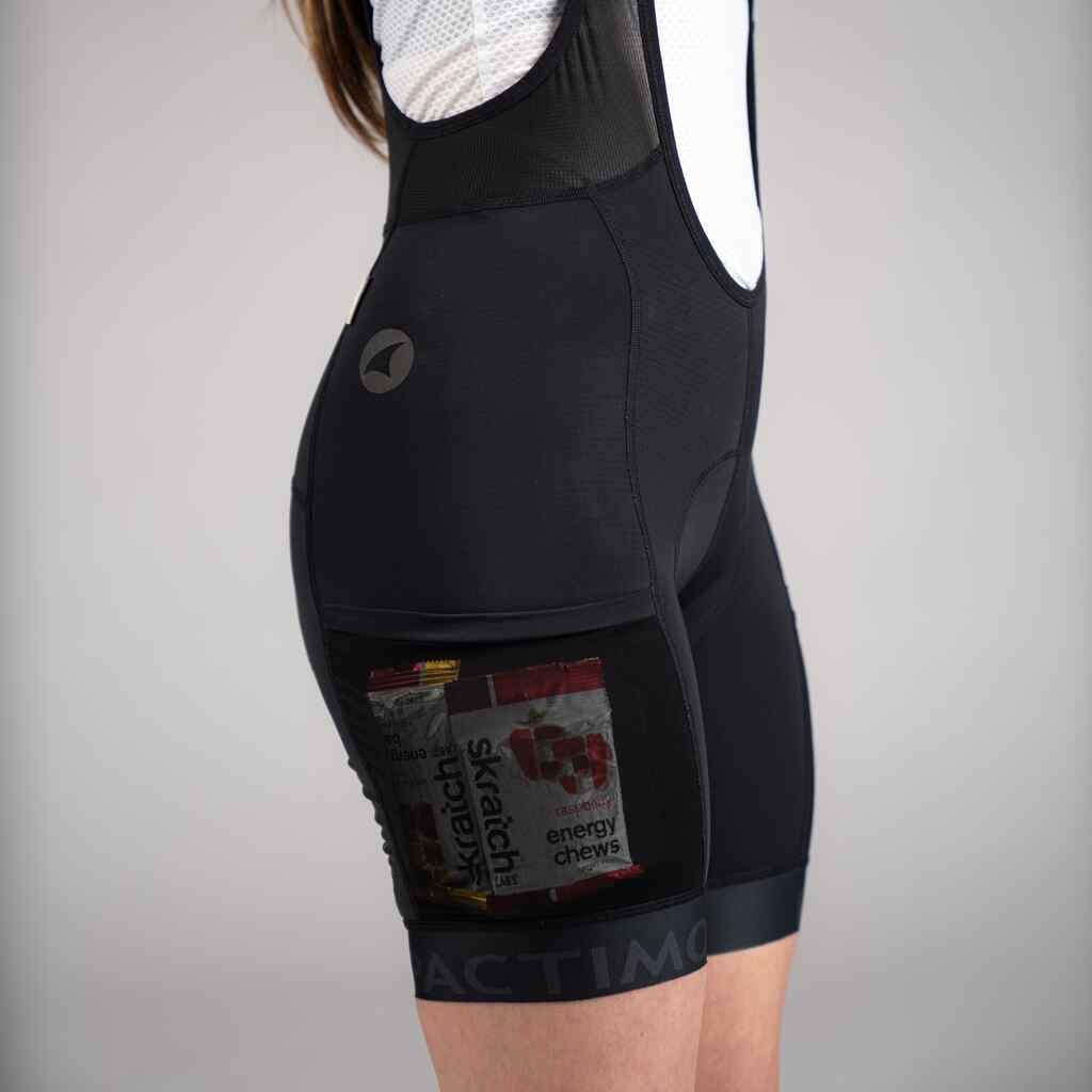 Women's Ascent Vector Range Bib Short - Stuffed Thigh Pocket