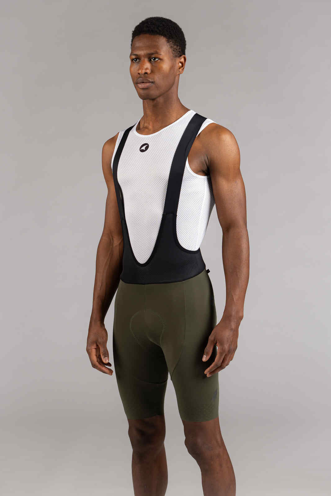Men's Olive Green Featherweight Flyte Cycling Bibs