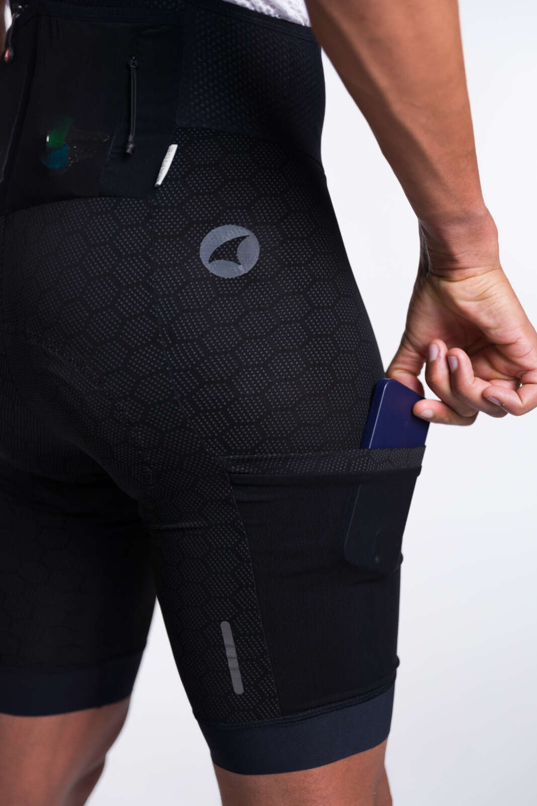 12-Hour Cargo Cycling Bibs - Stratos Thigh Pocket