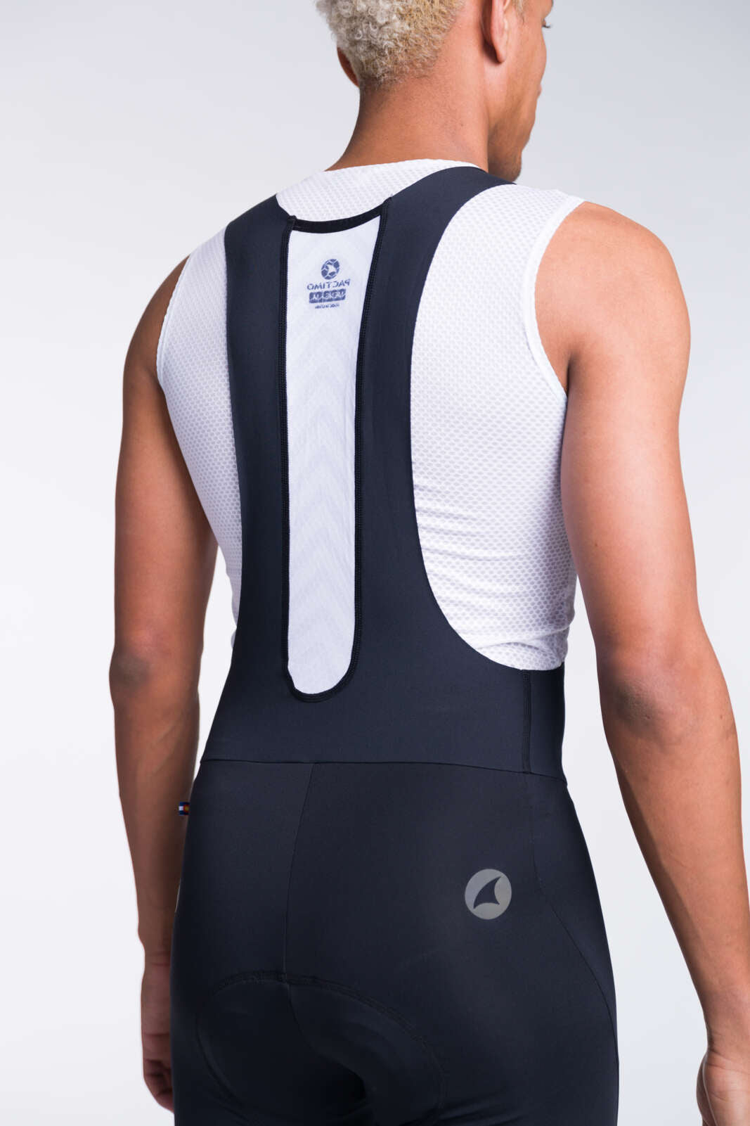 Men's Black Cycling Bib Shorts - Uppers