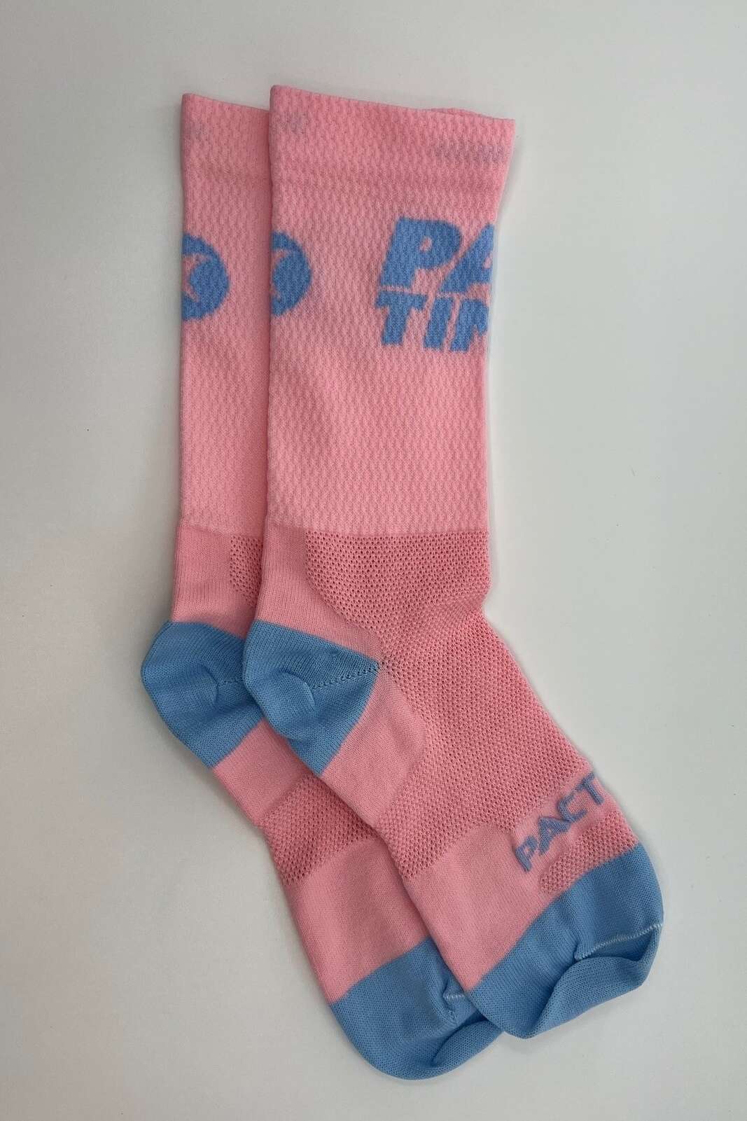 Pink Pactimo Cycling Socks