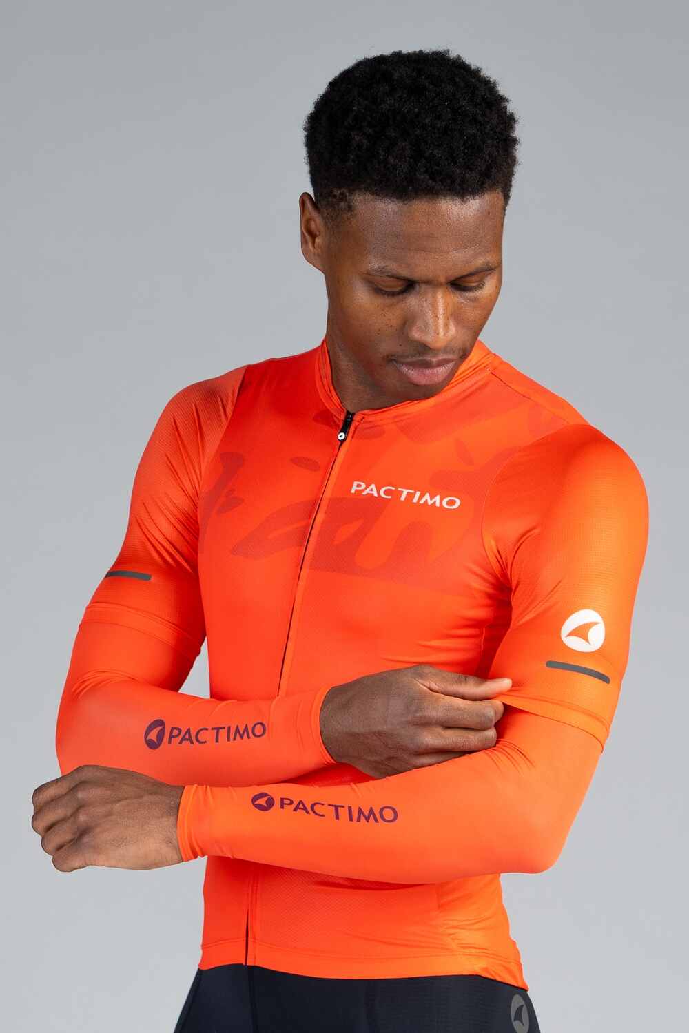 Red Cycling Sun Sleeves