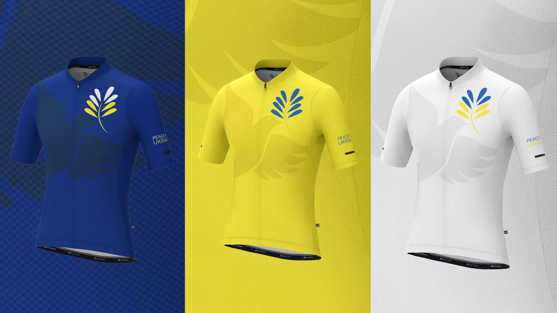 Pactimo Peace for Ukraine Cycling Jerseys