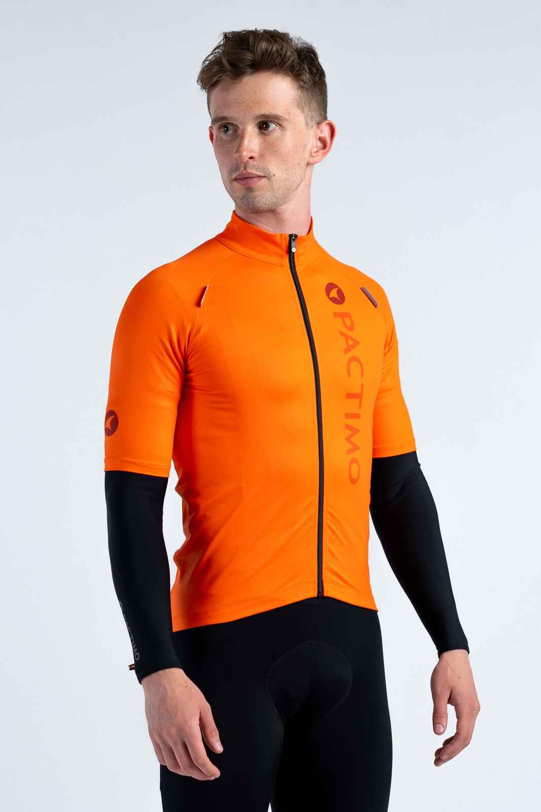 Water Repelling Cycling Arm Warmers - Under Jersey