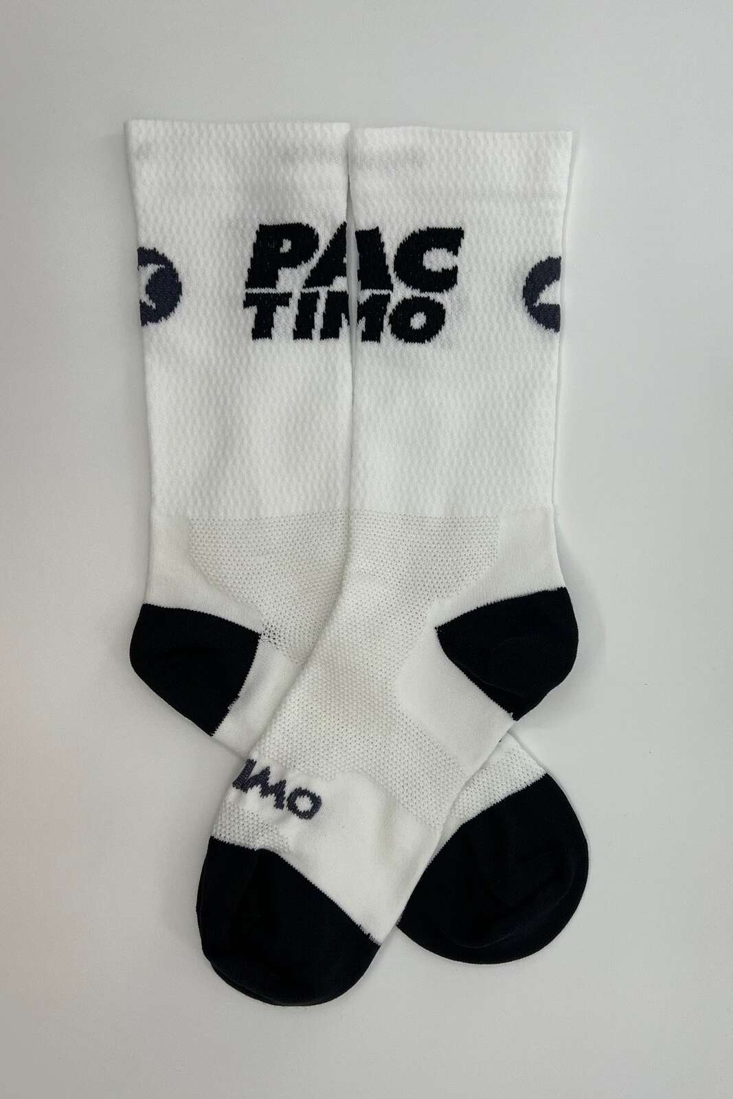 White Pactimo Cycling Socks