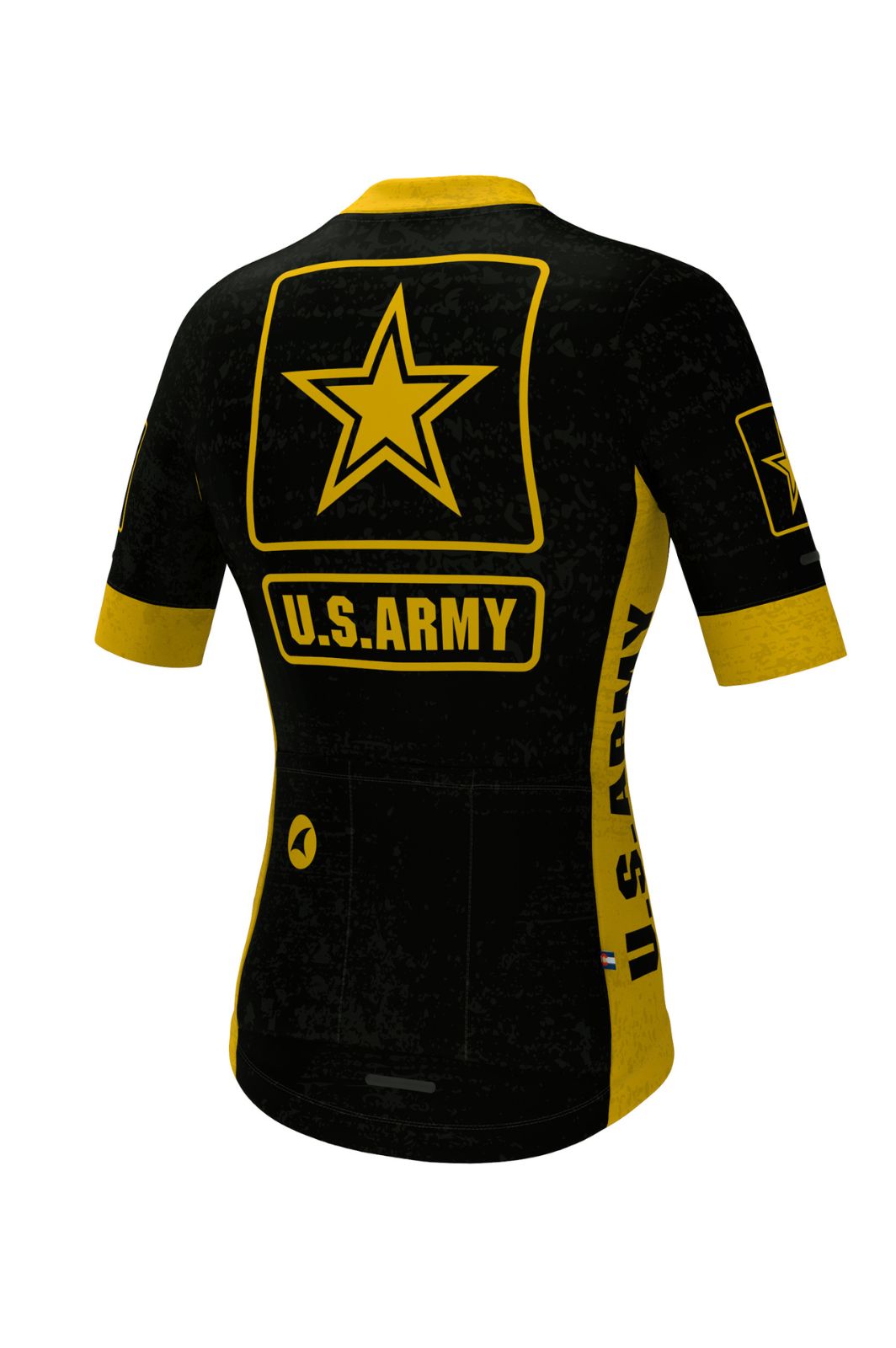 Women's US Army Cycling Jersey - Ascent Aero Back View
