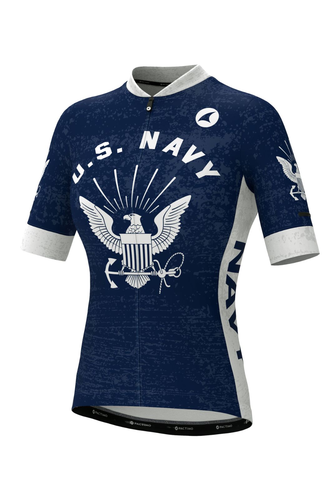Women's US Navy Cycling Jersey - Ascent Aero Front View