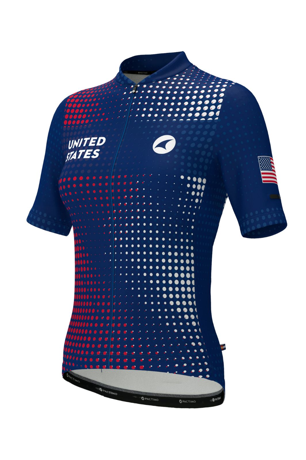 Women's USA Cycling Jersey - Ascent Aero Front View