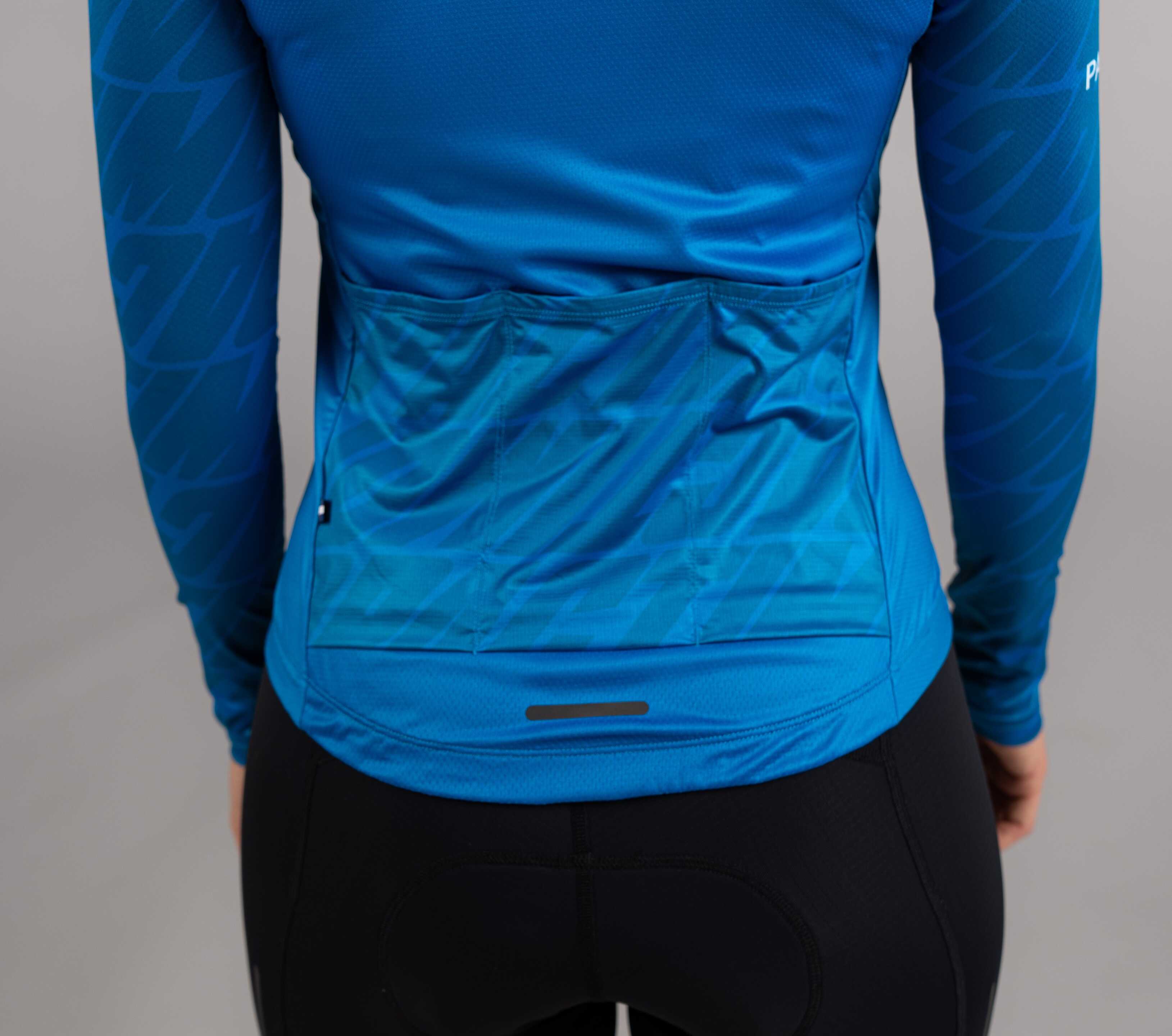 Women's Ascent Aero Long Sleeve Jersey - Back Pockets