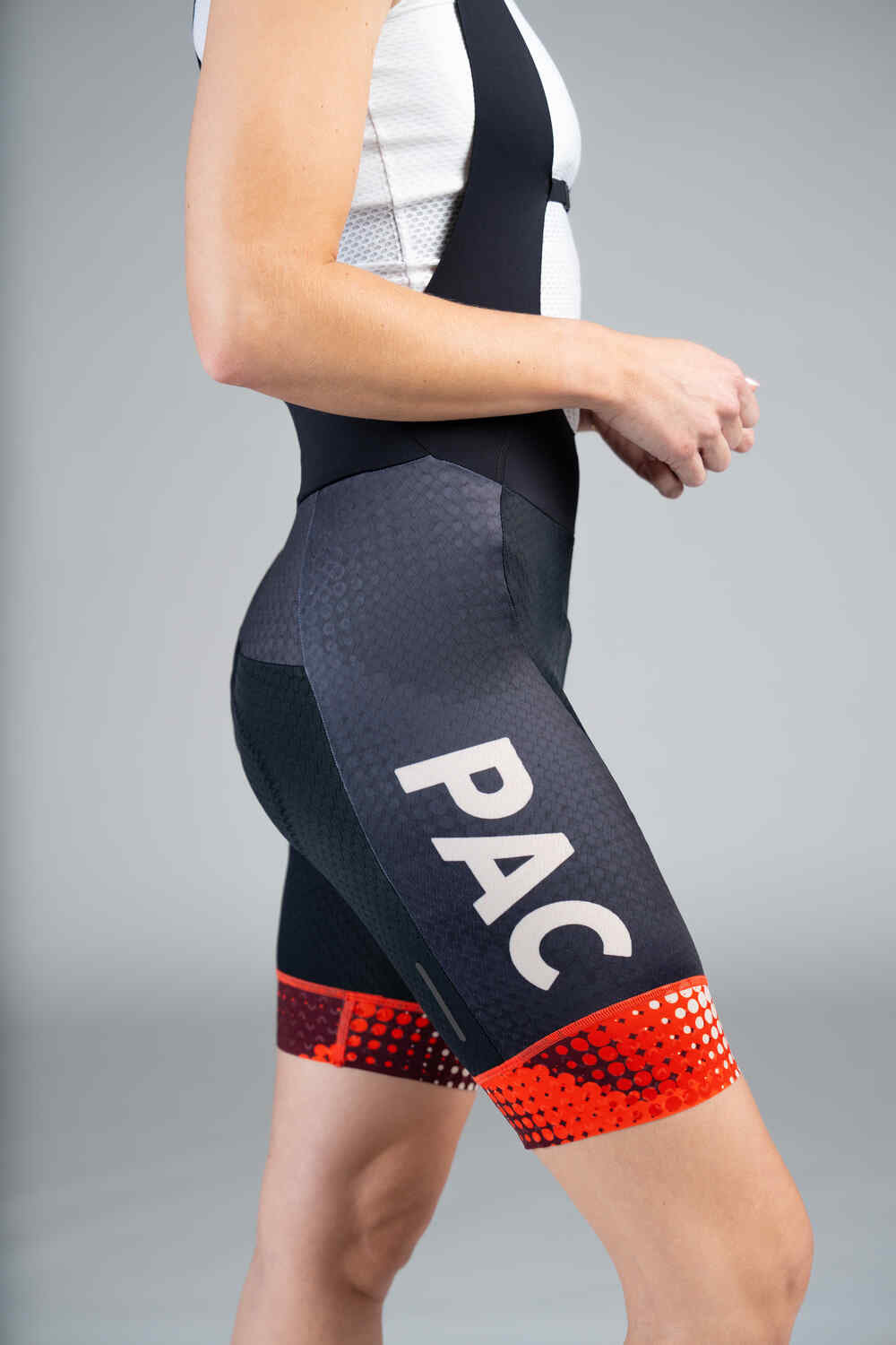 Women's PAC Summit Raptor Bibs - Desert Paintbrush Right Side