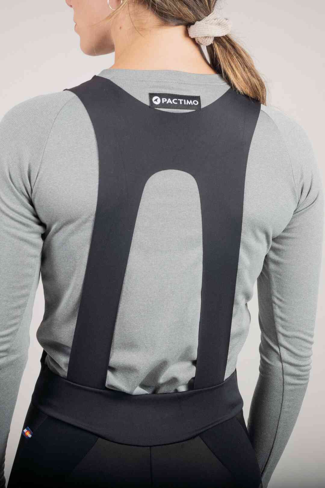Women's Thermal Cycling Bib Tights - Back Uppers