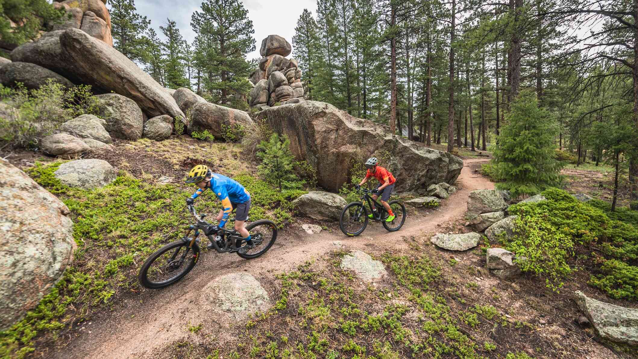 Mountain Biking at Buff Creek