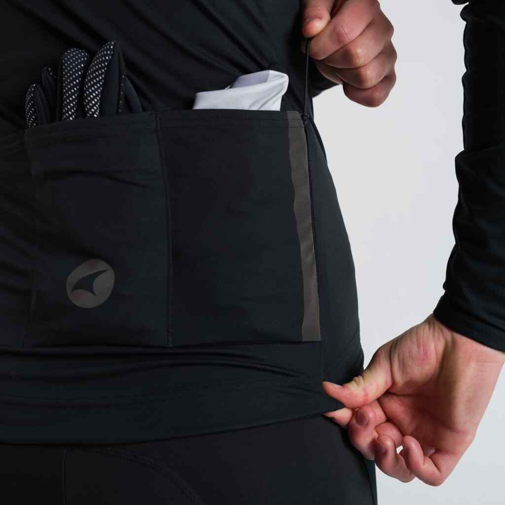 Womens Cycling Jacket for Cold Wet Weather - Back Pockets