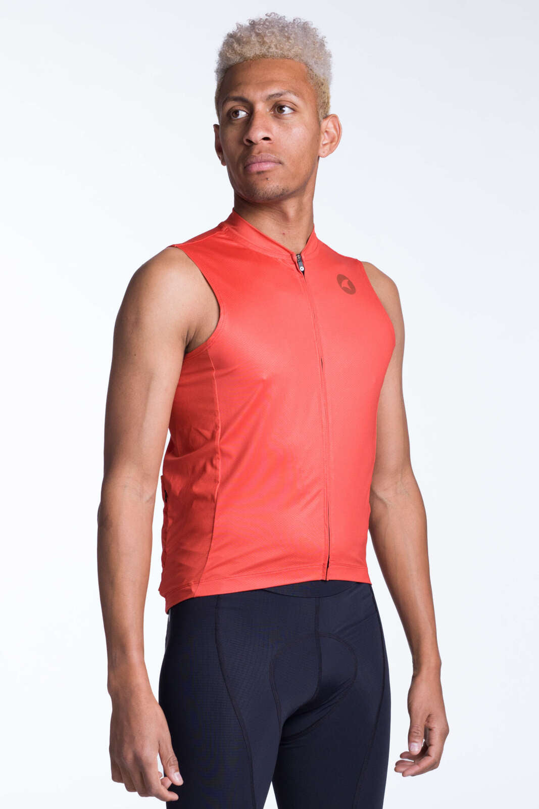 Men s sleeveless top cycling jersey