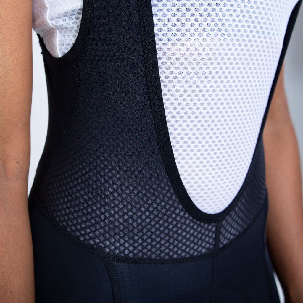 Women's Lightweight Sleeveless Cycling Base Layer - Fabric Detail #color_white