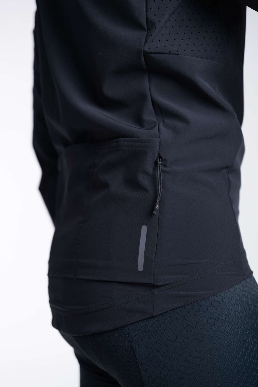 Men's Packable Cycling Jacket - Summit Shell  Zippered Back Pocket