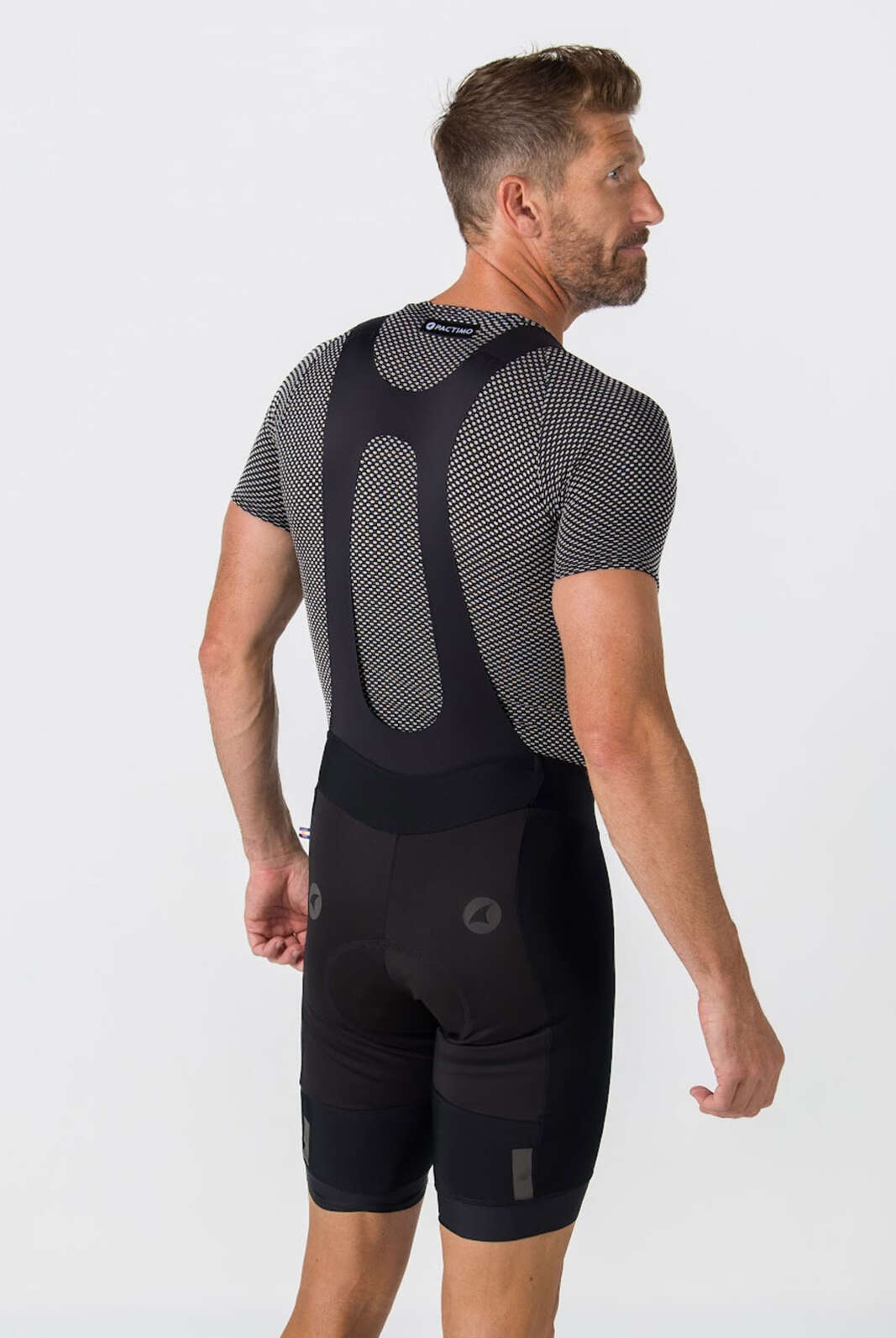 Men's Winter Cycling Bibs - Back View