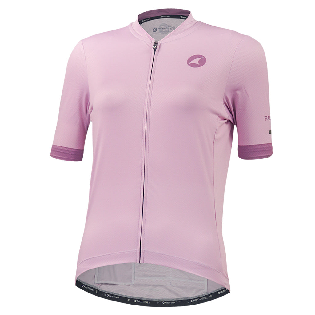 Womens Bike Jersey Front View #color_lilac