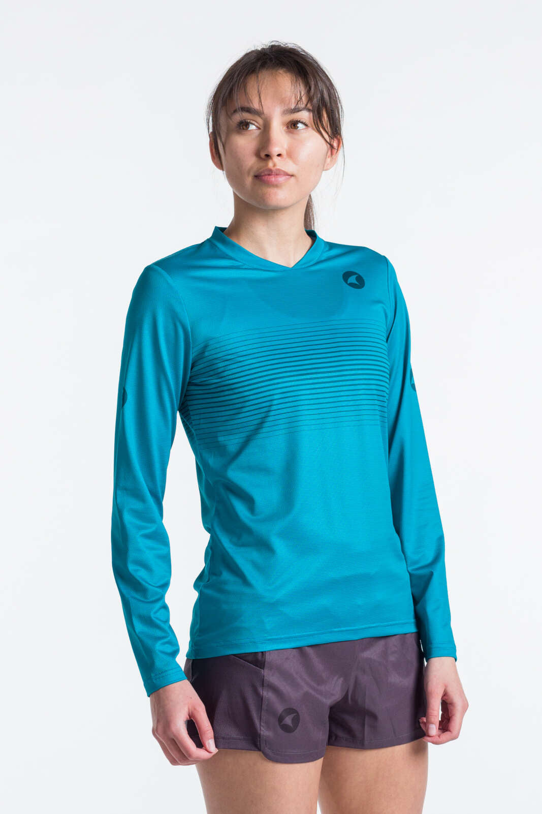 Ladies long sleeve running deals tops