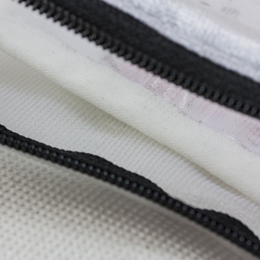 Cycling Carryall - Fabric & Zipper Detail