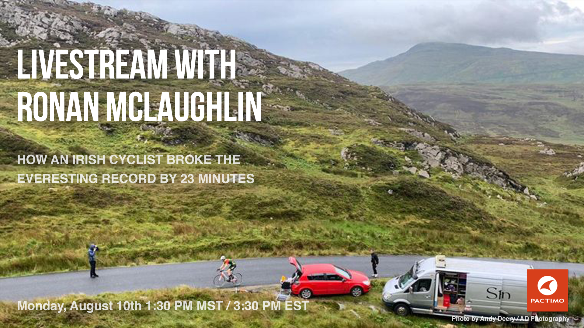 Livestream Replay: Ronan McLaughlin, Everesting World Record Holder