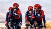 Cyclists in Human Powered Health Custom Kits