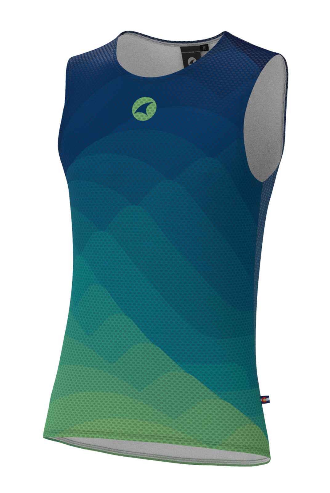 Men's PAC Sleeveless Base Layer - Twighlight Front View