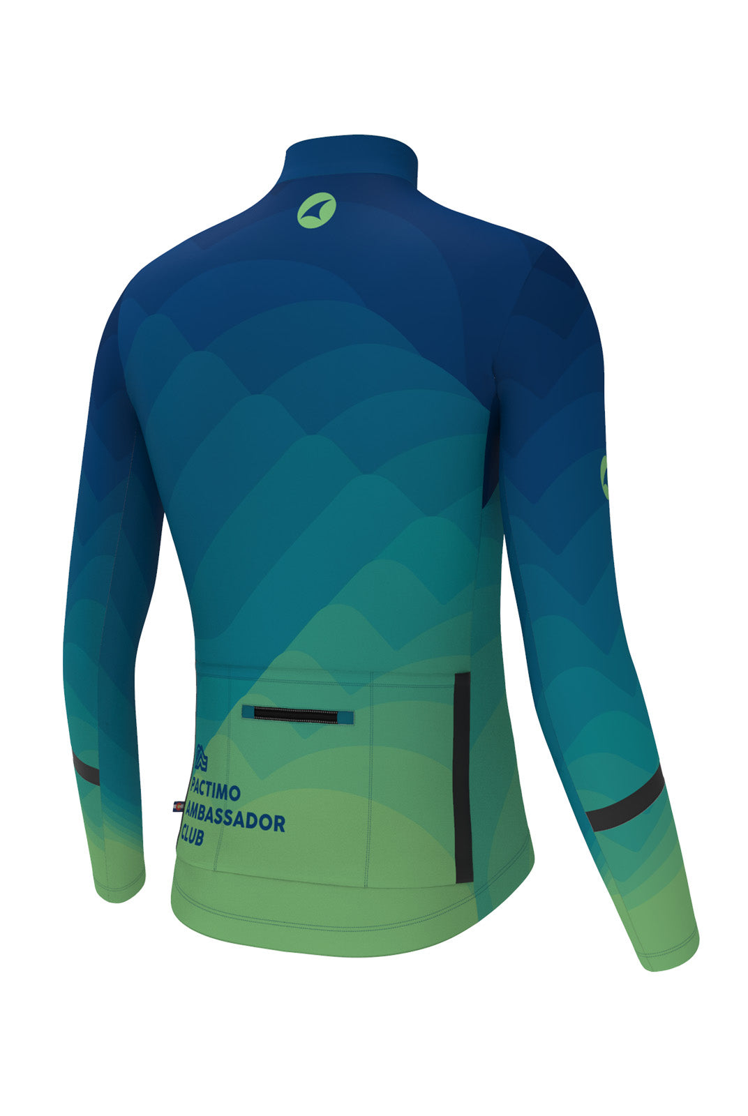 Men's Alpine Thermal Long Sleeve Cycling Jersey - Twighlight