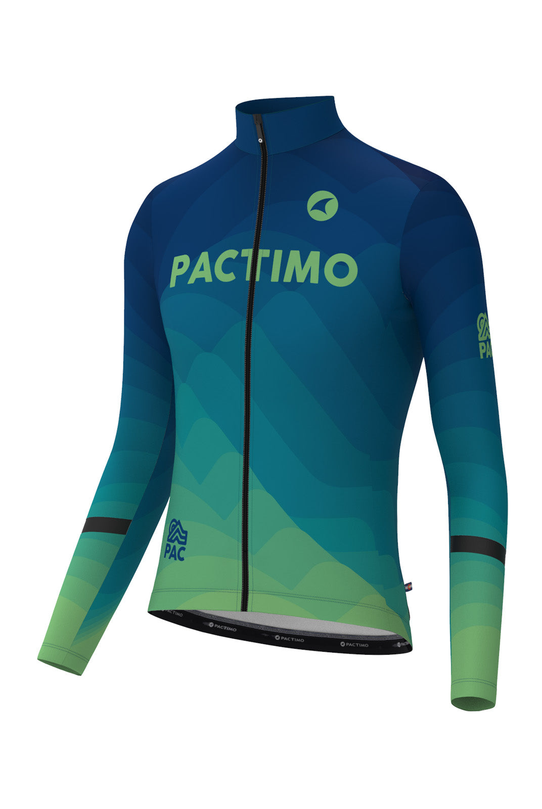Men's Alpine Thermal Long Sleeve Cycling Jersey - Twighlight