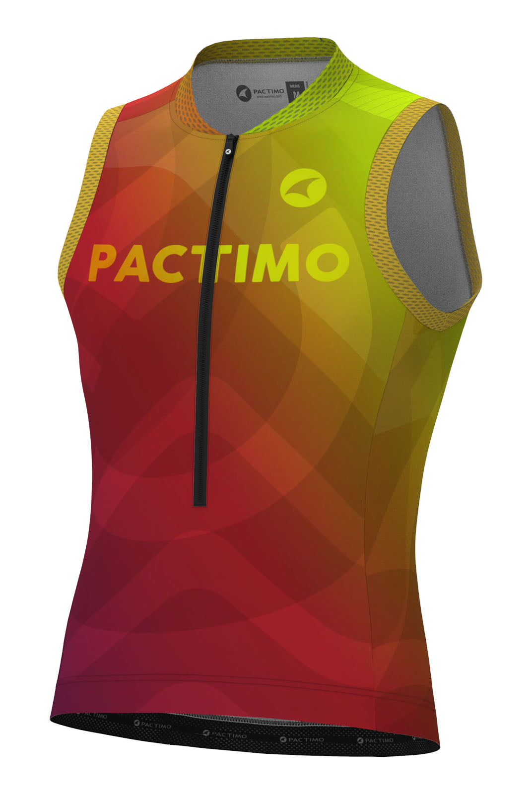 Men's PAC Threshold Triathlon Top - Warm Fade Front View