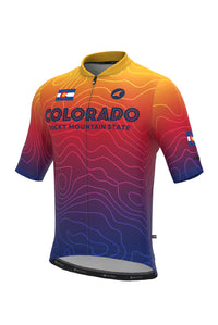 Men's Colorado Cycling Jersey - Dawn Ombre